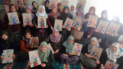 SİMAV İLÇE MÜFTÜLÜĞÜNE BAĞLI AKSAZ KUR'AN KURSU ÖĞRENCİLERİ DERSE HAZIRLIK