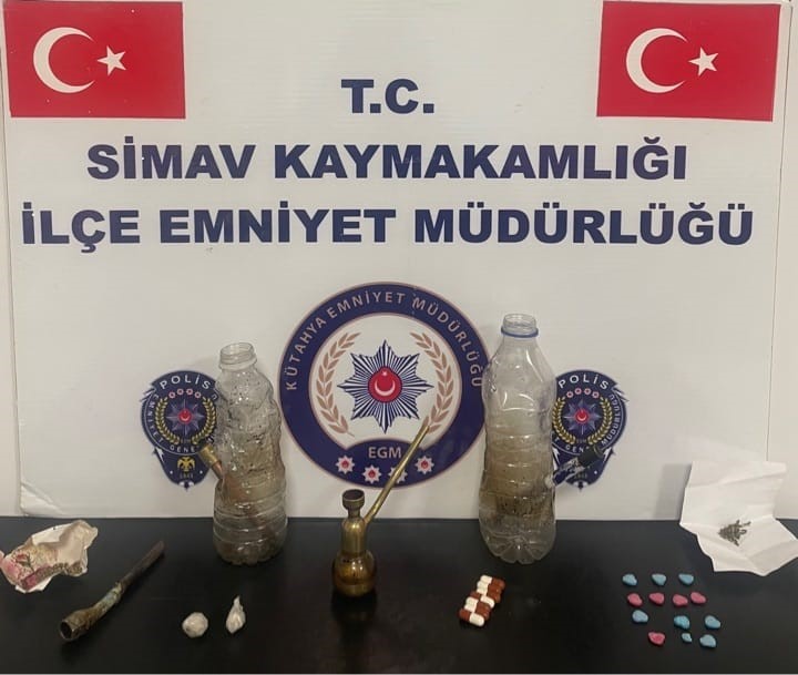 SİMAV’DA UYUŞTURUCU OPERASYONUNDA GÖZALTINA