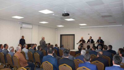 ASLANAPA’DA KÖYLERE HİZMET GÖTÜRME BİRLİĞİ OLAĞAN MECLİS TOPLANTISI