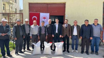 ÇAVDARHİSAR’DA ÇİFTÇİLERE YÜZDE 50 HİBELİ 37 BİN 500 KİLOGRAM NOHUT