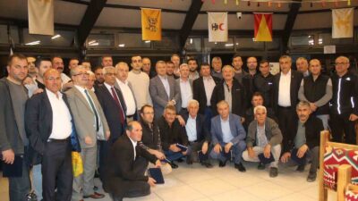 DOMANİÇ’TE İL GENEL MECLİS ÜYELERİ VE MUHTARLARA PLAKET