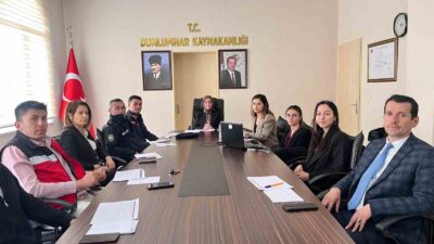 DUMLUPINAR’DA BAĞIMLILIKLA MÜCADELE TOPLANTISI