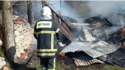 EMET’TE SAMANLIK YANGINI KORKUTTU