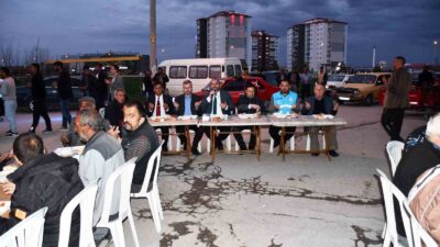 KÜTAHYA MÜFTÜLÜĞÜNDEN ROMAN VATANDAŞLARA İFTAR