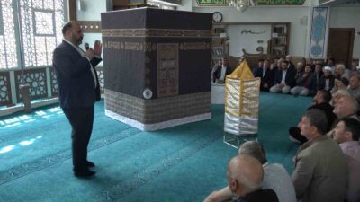 KÜTAHYA'DA HACI ADAYLARI İÇİN UYGULAMALI EĞİTİM VERİLDİ