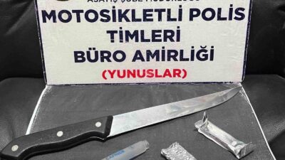 KÜTAHYA’DA TİCARİ TAKSİDE UYUŞTURUCU ELE GEÇİRİLDİ