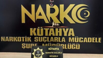 KÜTAHYA’DA ÜZERİNDE UYUŞTURUCU ELE GEÇİRİLEN ŞAHIS TUTUKLANDI