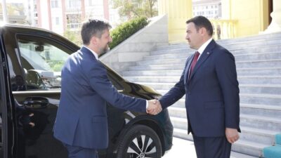 MACARİSTAN ANKARA BÜYÜKELÇİSİ VİKTOR MATİS, KÜTAHYA VALİSİ MUSA IŞIN'I ZİYARET