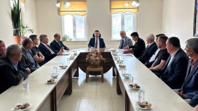 ŞAPHANE’DE KÖYLERE HİZMET GÖTÜRME BİRLİĞİ OLAĞAN MECLİS TOPLANTISI