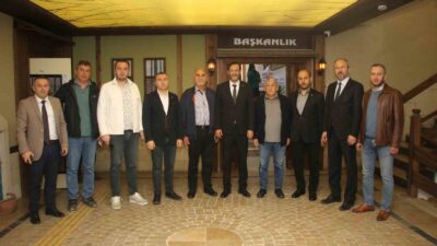 TAVŞANLI'DA TEBRİK ZİYARETLERİ SÜRÜYOR