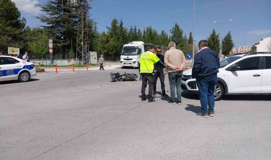 TAVŞANLI'DA TRAFİK KAZASI 1 YARALI
