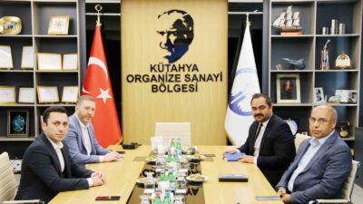 AZERBAYCAN'IN TİCARET TEMSİLCİLERİ KÜTAHYA OSB'Yİ ZİYARET ETTİ