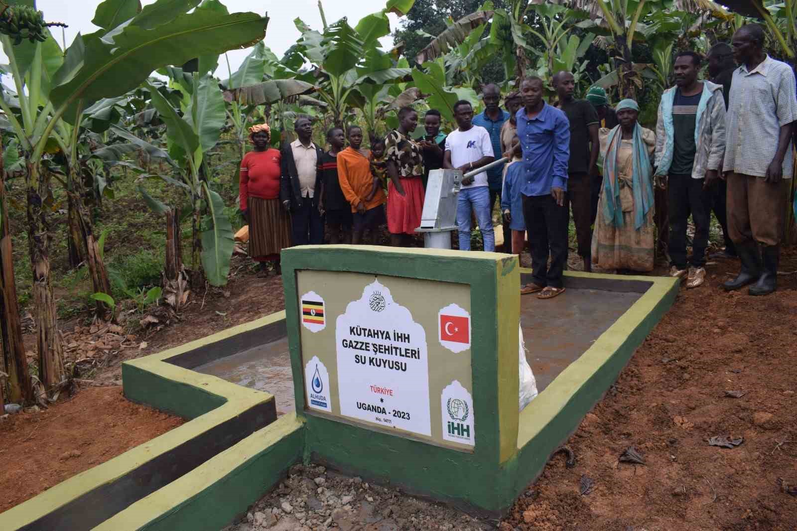 GAZZELİ ŞEHİTLER İÇİN SU KUYUSU AÇTIRDILAR