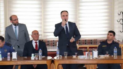 HİSARCIK KAYMAKAMI İSMAİL TOSUN'A VEDA YEMEĞİ