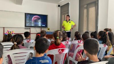 HİSARCIK’TA ÖĞRENCİLERE TRAFİK EĞİTİMİ