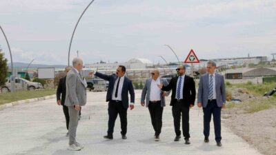 KÜTAHYA OSB YÖNETİM KURULU, YÜRÜTÜLEN PROJELERİ YERİNDE İNCELEDİ