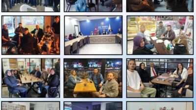 KÜTAHYA'DA 100 ENGELLİ ANNESİ, 100 TEŞKİLAT MENSUBU İLE BİRLİKTE EVLERİNDE