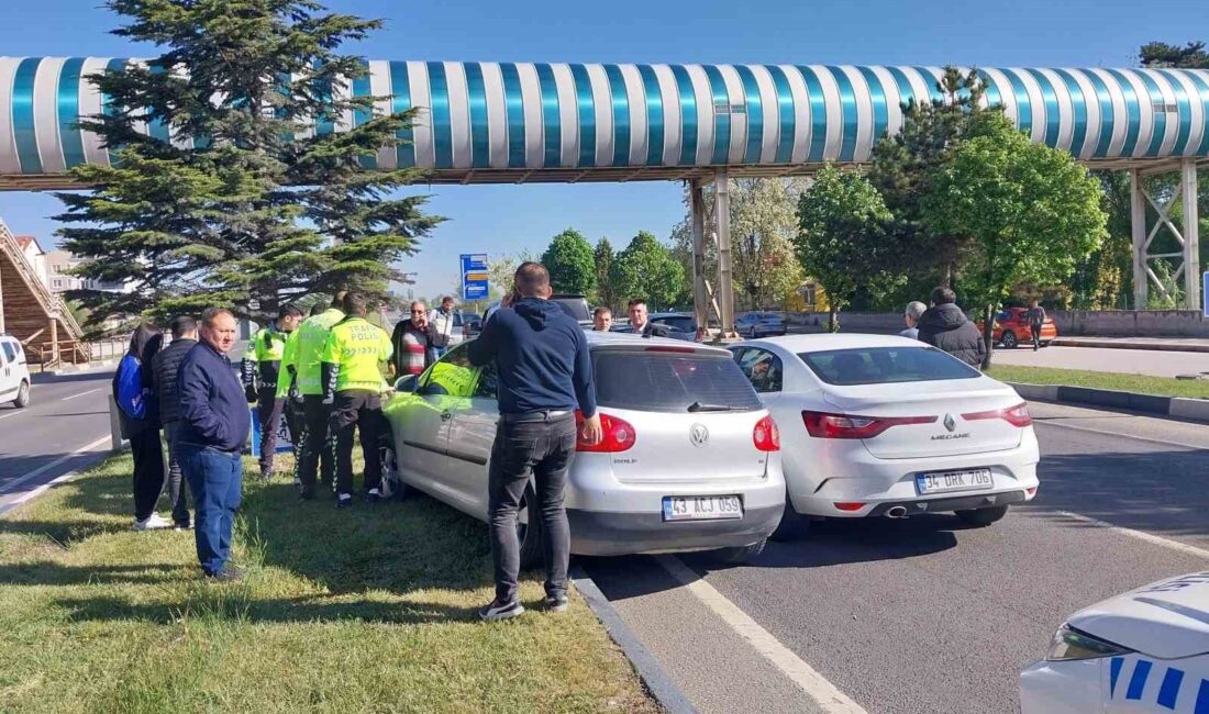 KÜTAHYA'DA 9 ARACIN KARIŞTIĞI