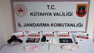 KÜTAHYA’DA JANDARMADAN UYUŞTURUCU OPERASYONU: 5 KİŞİ TUTUKLANDI