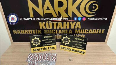 KÜTAHYA’DA ÜZERİNDE VE EVİNDE UYUŞTURUCU BULUNAN KİŞİ TUTUKLANDI