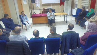 MÜDÜR GÜVEN, TÜRK DİLİ VE EDEBİYATI ÖĞRETMENLERİYLE BULUŞTU