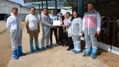 SİMAV’DA İLK HASTALIKTAN ARİ İŞLETMESİ SERTİFİKALANDIRILDI