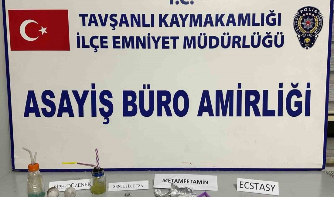 TAVŞANLI’DA UYUŞTURUCU OPERASYONU: 3