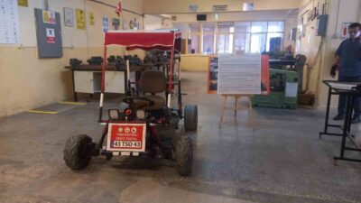 GEDİZ’DE MESLEK LİSESİ ÖĞRETMEN VE ÖĞRENCİLERİNİN YAPTIĞI GÜNEŞ ENERJİSİ İLE