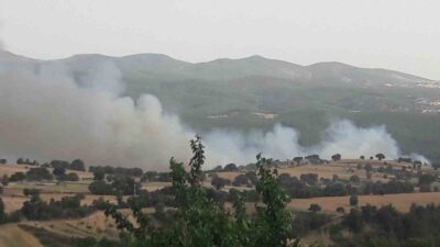 GEDİZ’DE YANGIN KONTROL ALTINA ALINDI