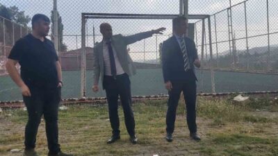 İL GENÇLİK VE SPOR MÜDÜRÜ GÖKLER BELDESİNDE SPOR YATIRIMLARINI İNCELEDİ
