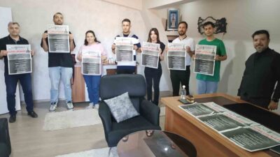 KÜTAHYA'DA 54 YILLIK GAZETE SAYFASINI KARARTTI