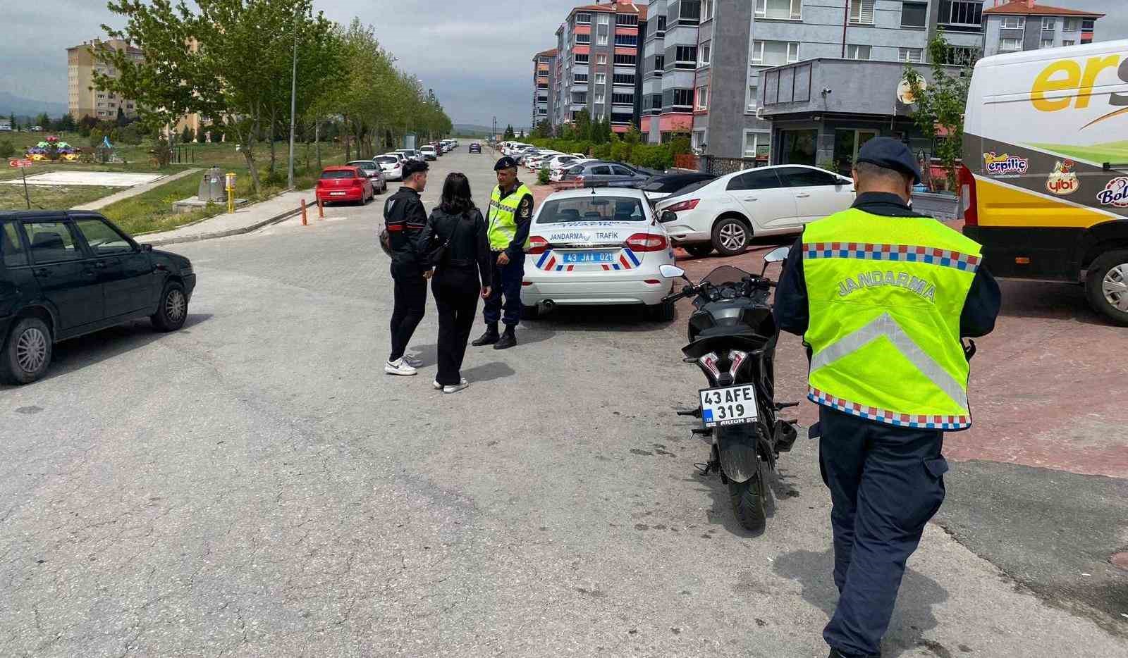 Kütahya’da bayramı öncesi trafik denetimleri