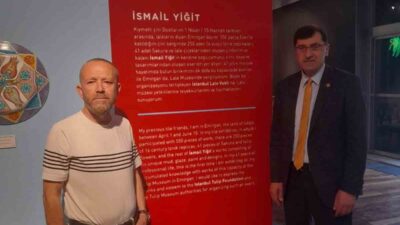 SANATÇI İSMAİL YİĞİT'TEN 'LALE VE ÇİNİNİN DANSI' KONULU SERGİ