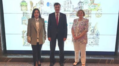 TARİHİ KENTLER BİRLİĞİNDE KÜTAHYA’YI BAŞKAN KAHVECİ, MECLİS ÜYESİ MANKAN, BAŞKAN