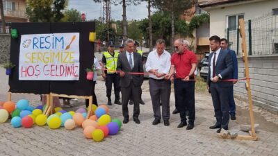 TAVŞANLI İLÇESİ BALIKÖY BELDESİ'NDE RENKLER VE SANAT BULUŞTU