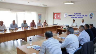 BAŞKAN KAHVECİ: "BELEDİYE OLARAK ESNAF VE SANATKARIN YANINDAYIZ"