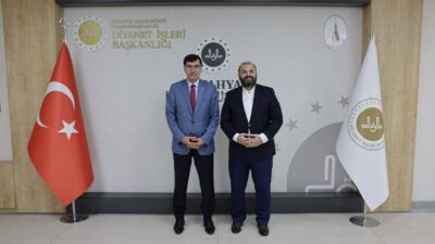 BAŞKAN KAHVECİ'DEN MÜFTÜ AÇIK'A ZİYARET