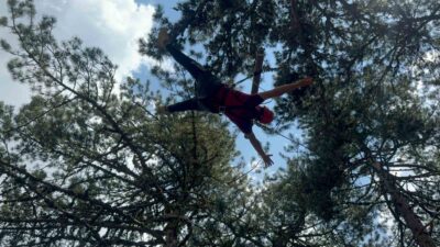 KÜTAHYA’NIN GEDİZ İLÇESİNDE BULUNAN MURAT DAĞI'NDA YAPIMI TAMAMLANAN MACERA İP