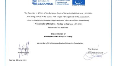 KÜTAHYA, 'AVRUPA SERAMİK ROTASI'NDA