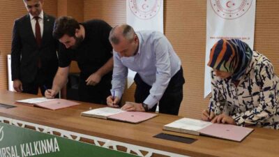 KÜTAHYA'DA 103 PROJEYE 75 MİLYON TL'LİK HİBE