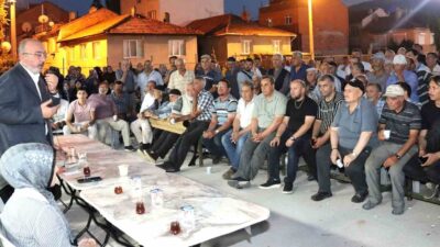 AK PARTİ'NİN 'MAHALLEDE HASBİHAL' PROGRAMA İLGİ