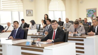 BAŞKAN KAHVECİ, 'KADINA ŞİDDETLE MÜCADELE ÇALIŞMASI'NIN DEĞERLENDİRİLDİĞİ TOPLANTIYA KATILDI