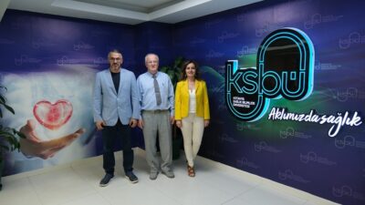 DR. ÖĞRETİM ÜYESİ MEHMET ALİ GEDİK (ORTADA) VE EKİBİ, SOL