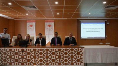 ASLANAPA’DA KURULACAK TDİOSB İÇİN YER SEÇİMİ TOPLANTISI