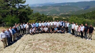 BAŞKAN AKEL KÖY MUHTARLARI İLE MURAT DAĞINDA BULUŞTU