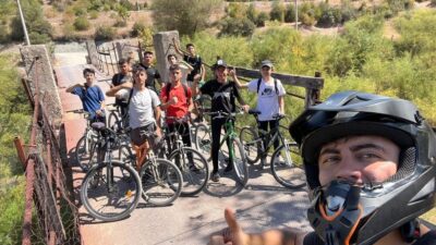 BİSİKLET İLE TAVŞANLI İLÇESİ BALIKÖY BELDESİNDE BİSİKLET TURU