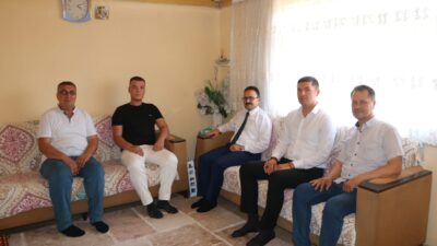 GEDİZ KAYMAKAMI HAKAN ALKAN KUZEY IRAK’TA YARALANAN ASKERİ ZİYARET ETTİ