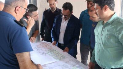 GEDİZ’DE HÜKÜMET KONAĞI VE EMNİYET MÜDÜRLÜĞÜ İNŞAATINDA İNCELEME