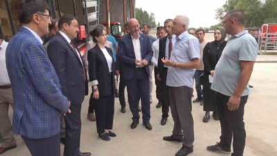 KÜTAHYA'DA AB DESTEKLİ YILMAN BESİ ÇİFTLİĞİ TANITILDI