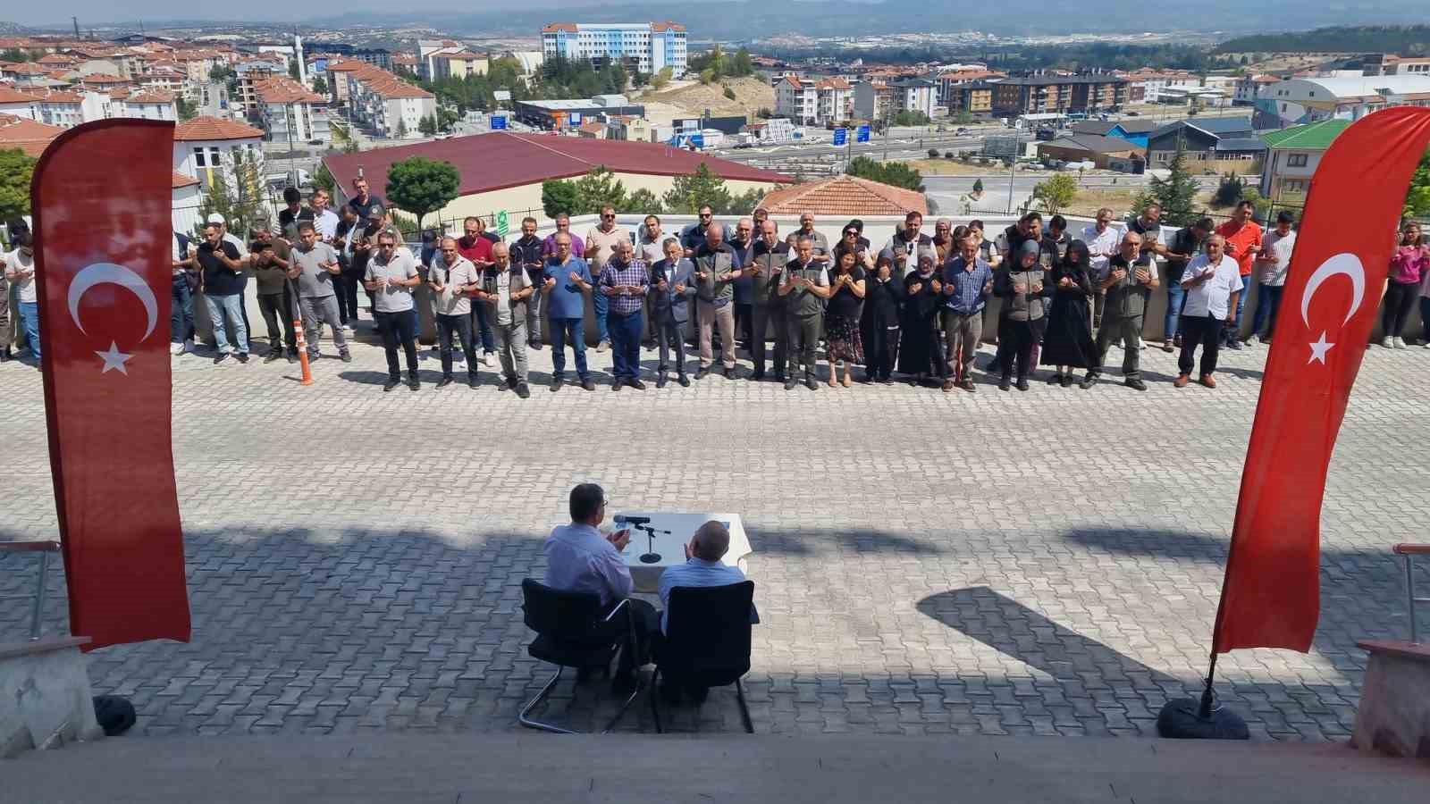 Kütahya’da orman şehitleri için mevlit okutuldu